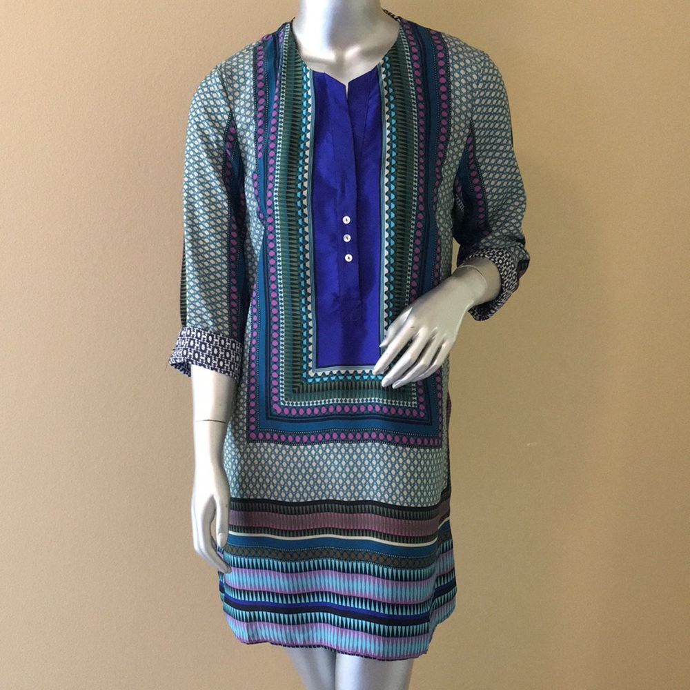 Philosophy 3/4 sleeve length shift dress